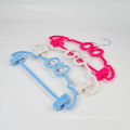 Strong Finger Clips Non Slip Colored Clothes Velvet Hangers Clip